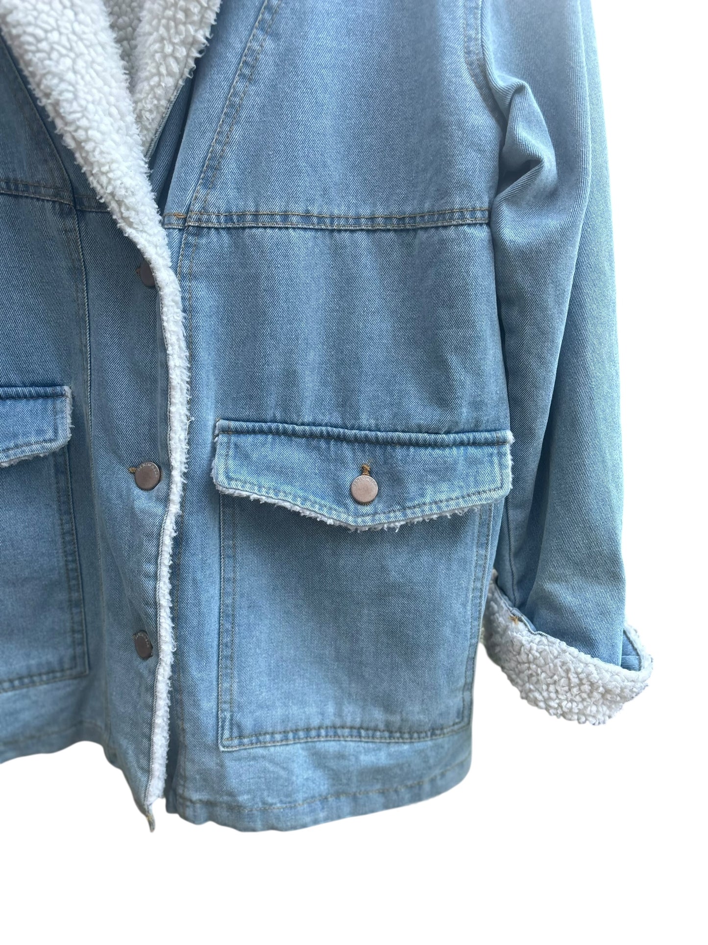Ashley Vintage Charm Denim Jacket – Size Large