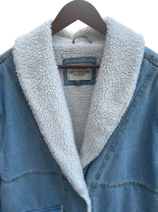 Ashley Vintage Charm Denim Jacket – Size Large