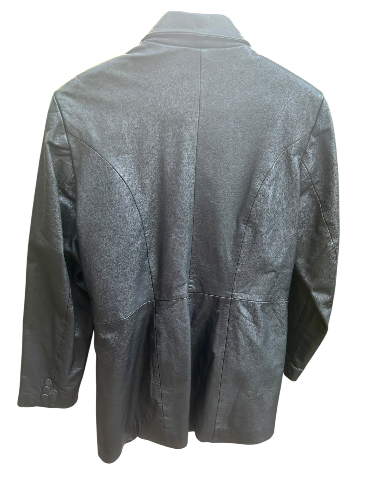 David Benjamin Leather coat - Size 16 - 100% Leather
