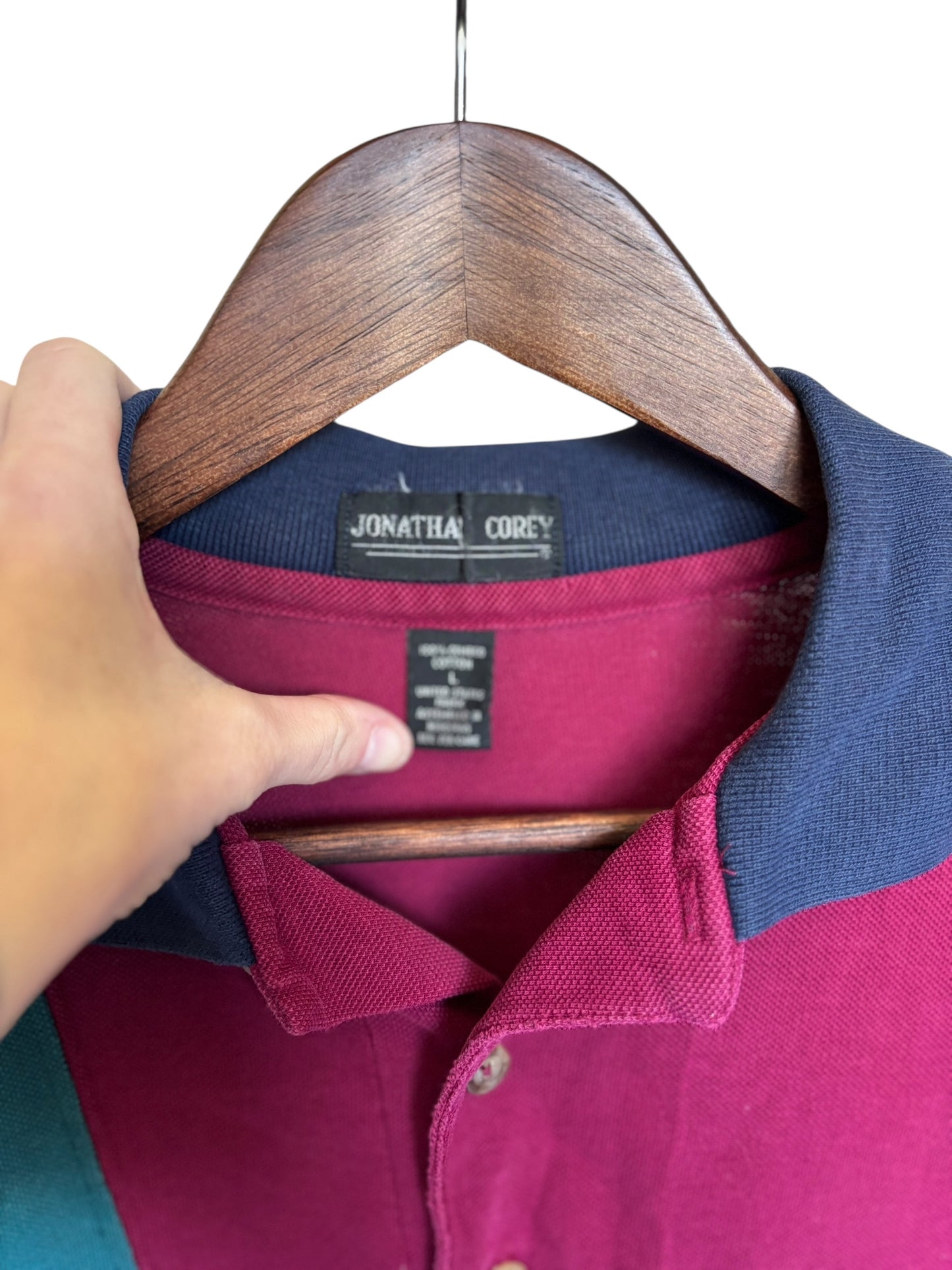 Color-block Polo - Size L