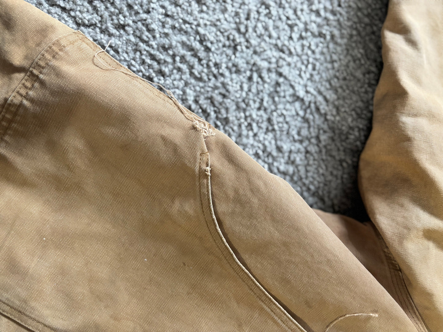 Carhartt Tan Workwear Jacket