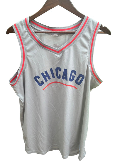 Chicago Cubs 1937 Gray Bleacher Bum Budweiser Limited Giveaway Tank Top - Size XL