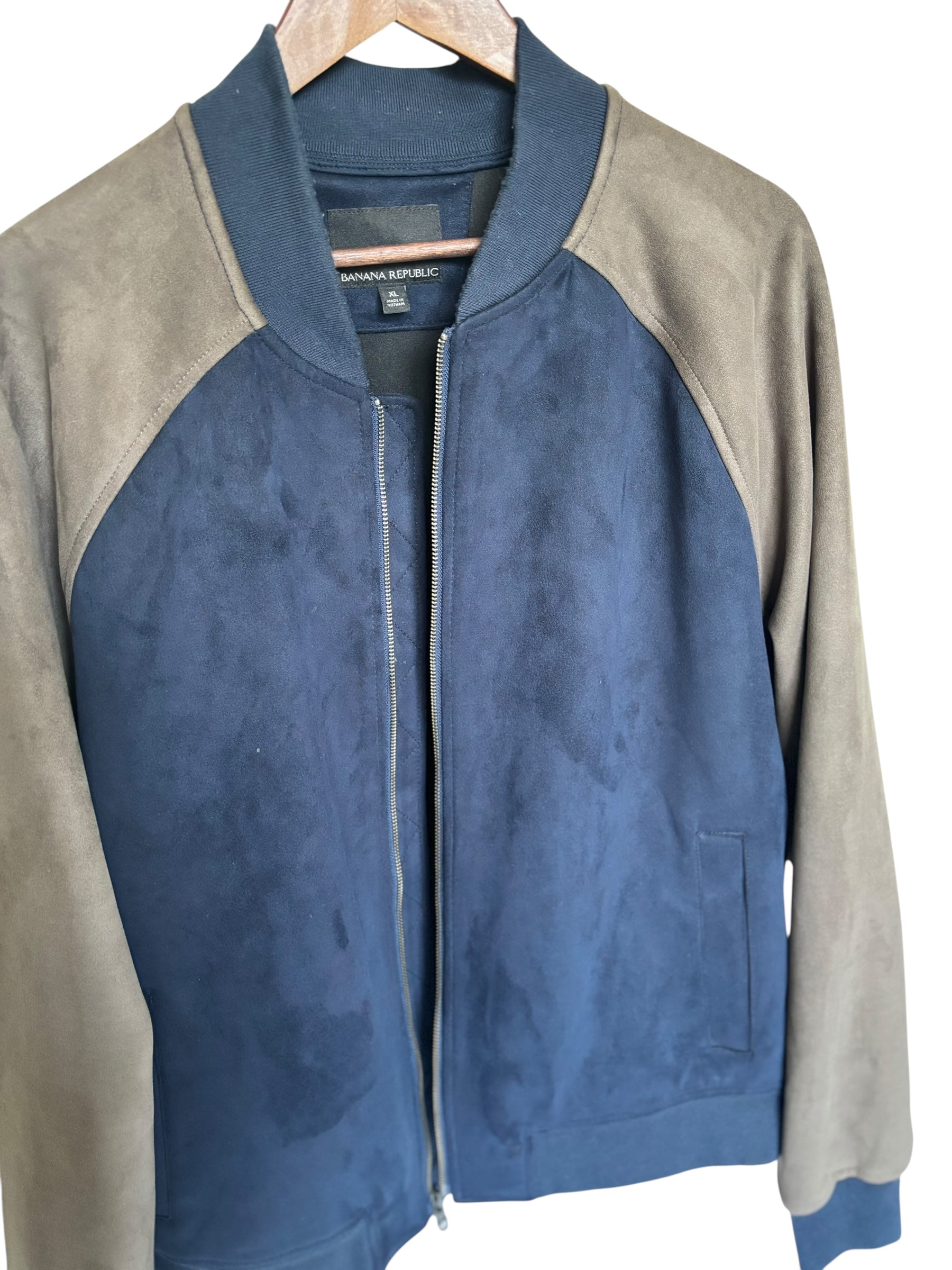 Banana Republic Zip up - Suede