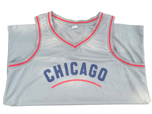 Chicago Cubs 1937 Gray Bleacher Bum Budweiser Limited Giveaway Tank Top - Size XL