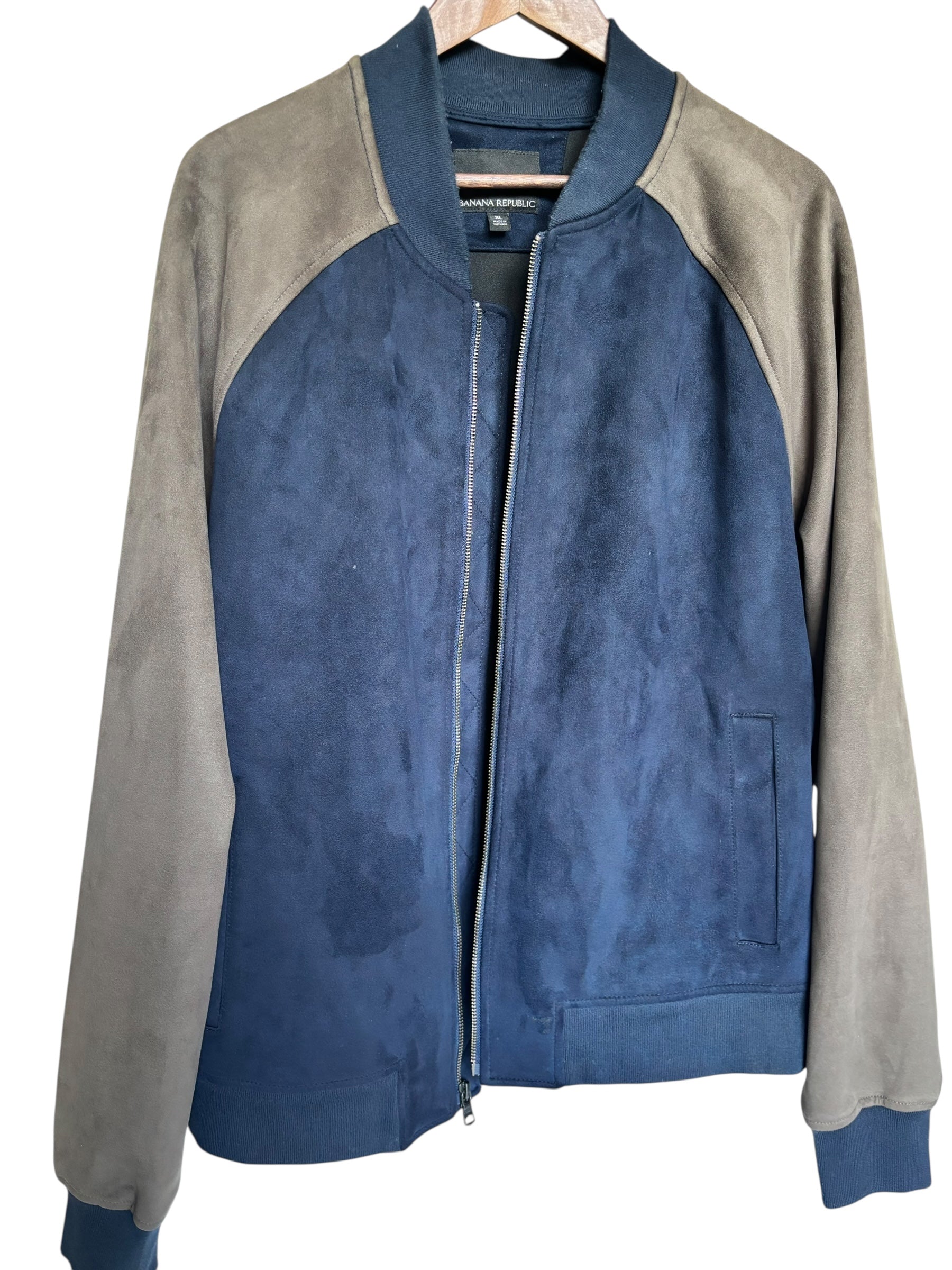 Banana Republic Zip up - Suede