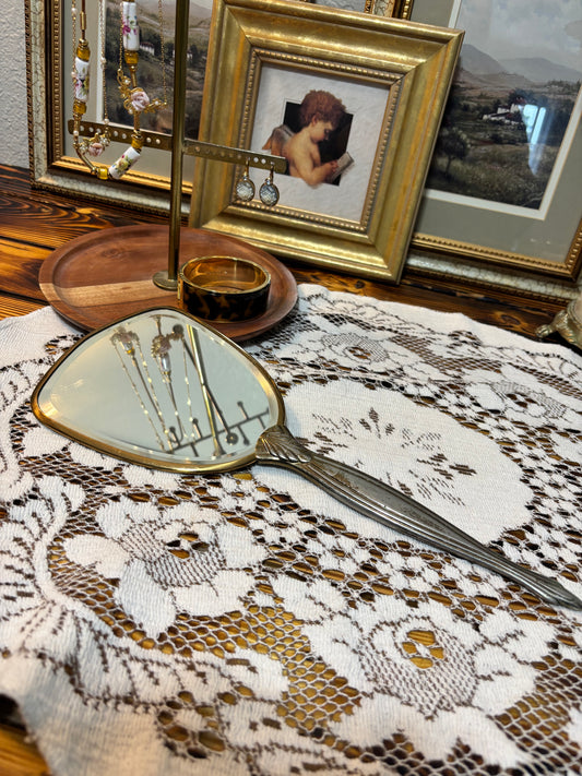 Vintage Hand Mirror