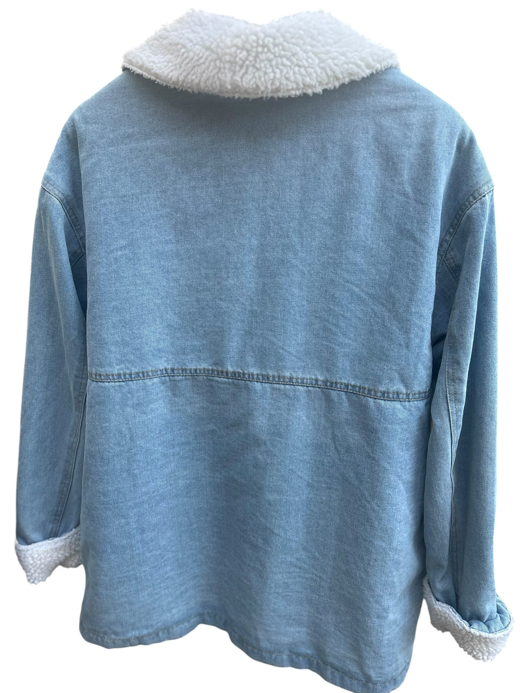 Ashley Vintage Charm Denim Jacket – Size Large