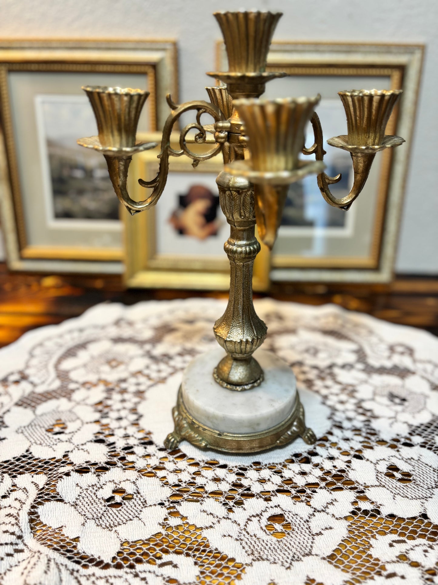 Vintage Victorian-Style Candelabra