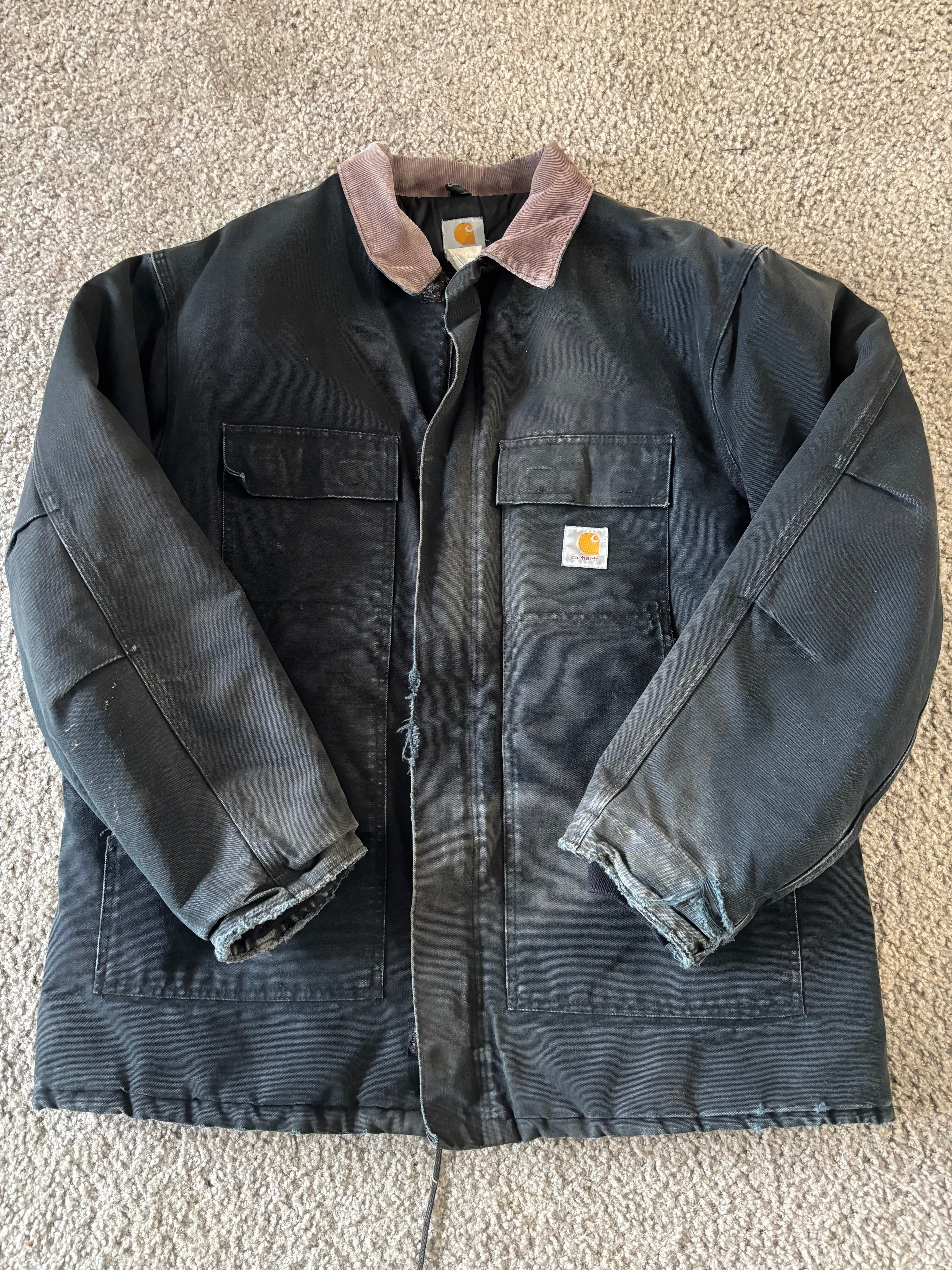 古着人気アイテム Carhartt Faded C03 BLK Jacket – Tru Blu Vintage ジャケット・アウター
