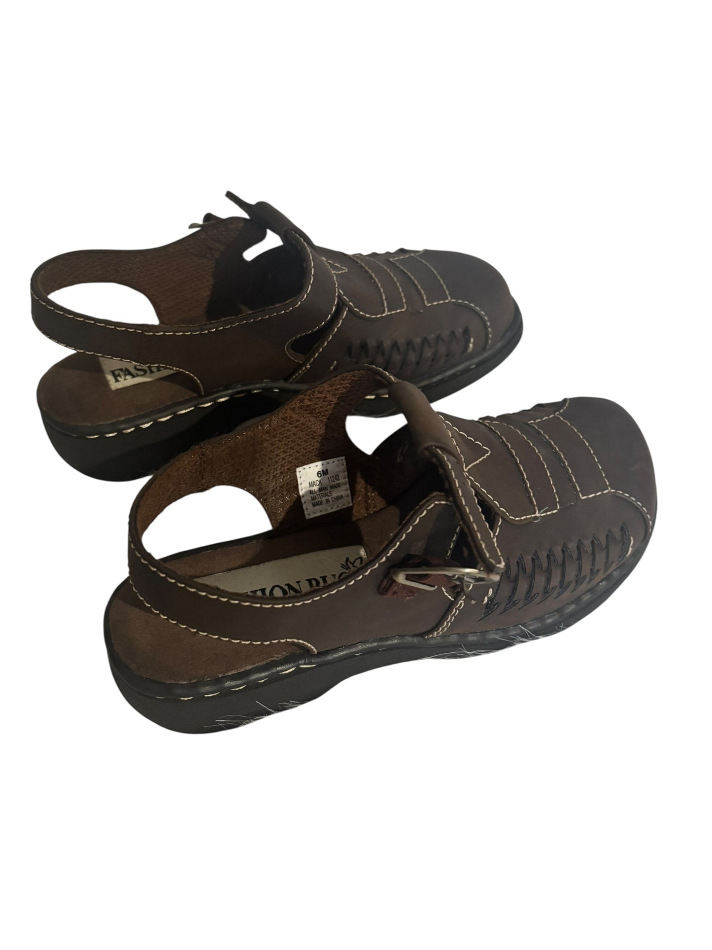 Y2K Fisherman Sandals - Fashion Bug - Size 6