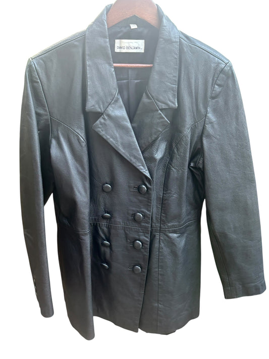 David Benjamin Leather coat - Size 16 - 100% Leather