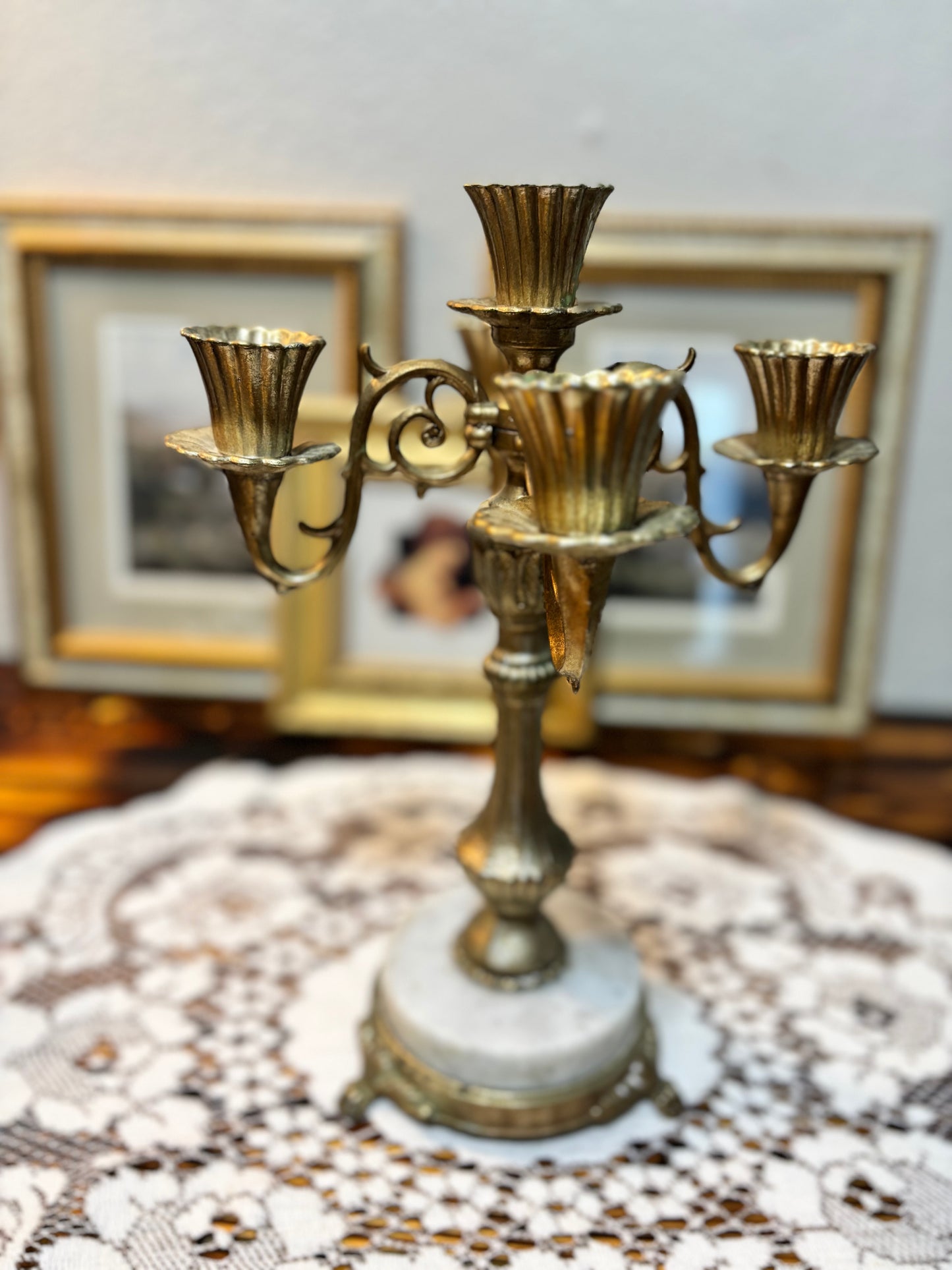 Vintage Victorian-Style Candelabra