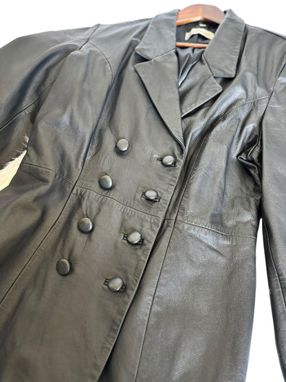 David Benjamin Leather coat - Size 16 - 100% Leather