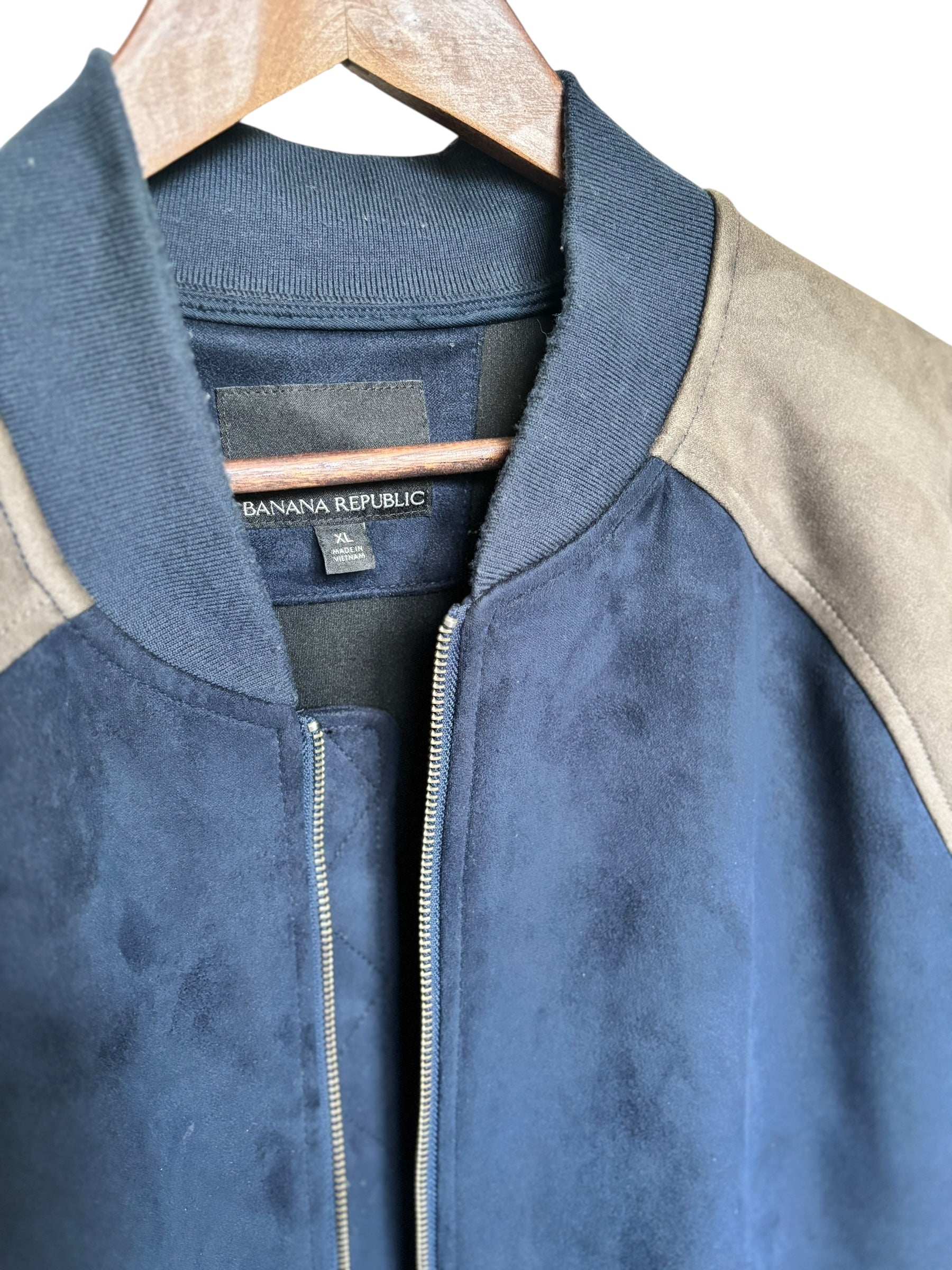 Banana Republic Zip up - Suede